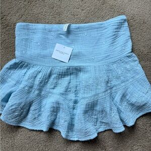 American Eagle Outfitters Light Blue Blouse
